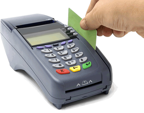 debit card machine